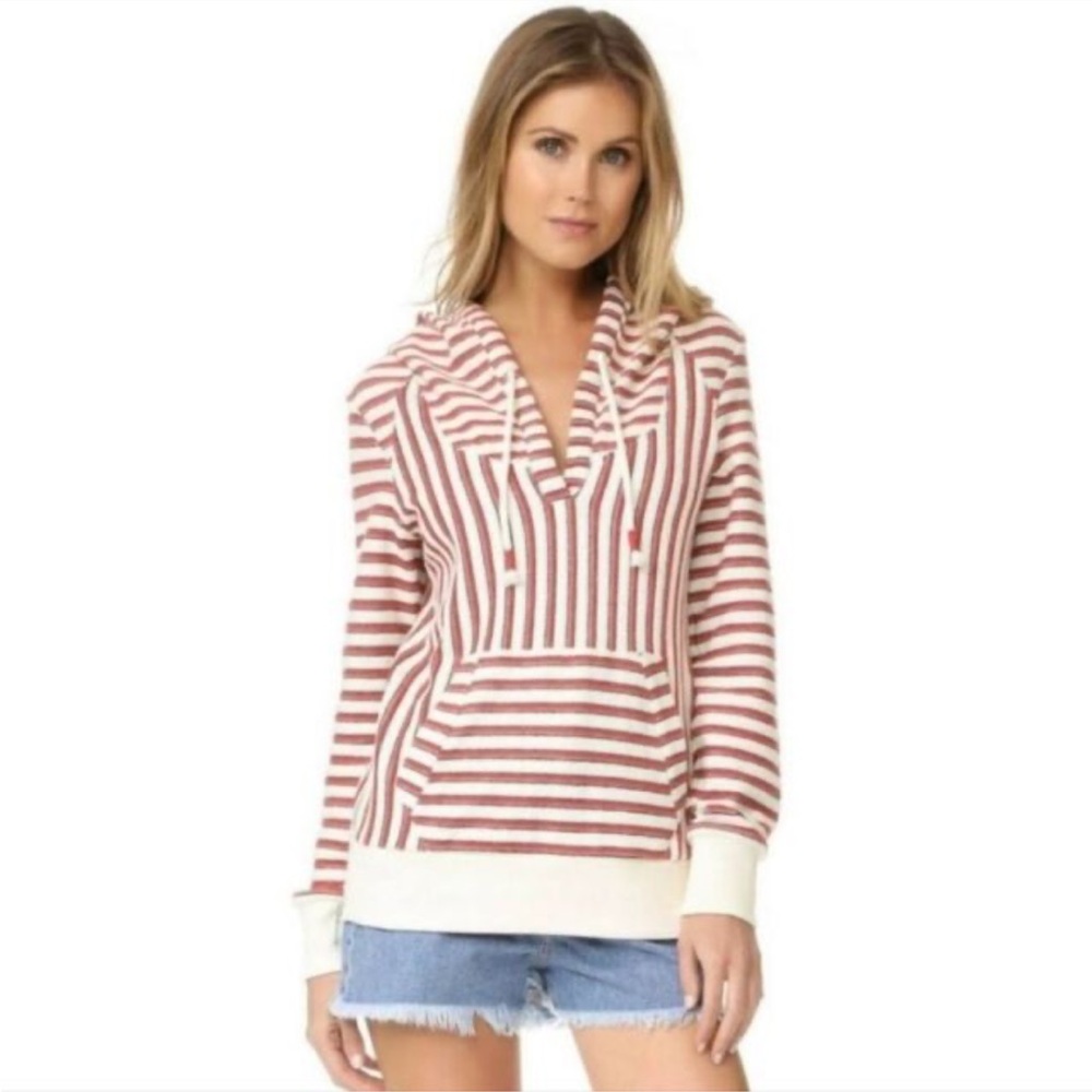 Rebecca Minkoff Venice Striped Terry Sweater